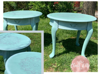 Mandala Side Tables (2)- SOLD