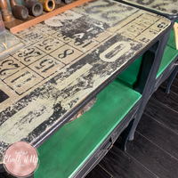 Grunge Numbers Side Tables- SOLD