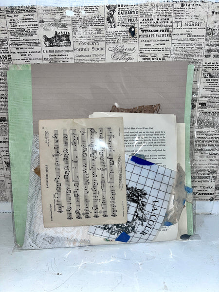Paper Kit for Mixed Media/Junk Journaling (Large)