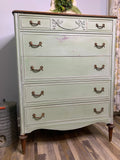 Carina: Five Drawer Chest-SOLD