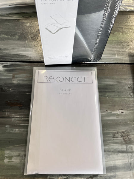 Rekonect Blank Refill Sheets for Original Notebook System 8x5.5