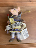 Vintage 3D Collectible Joanne West Ornaments