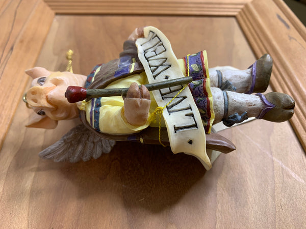 Vintage 3D Collectible Joanne West Ornaments
