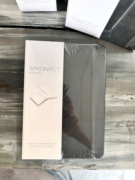 Rekonect Original Notebook System 8x5.5 -Black