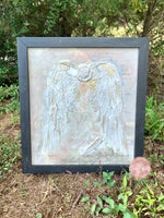 Angel wings wall art