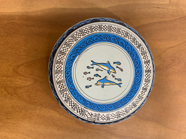 Small trinket box hand painted