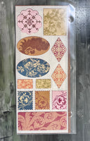 Creative Memories Power Palette Jumbo Great Lengths: Vintage Designs I, II, Titles, & ABC