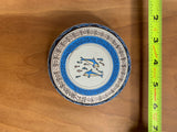 Small trinket box hand painted