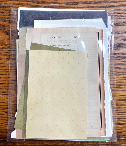 Paper Kit for Junk Journaling / Paper Crafts (Small)