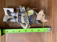 Vintage 3D Collectible Joanne West Ornaments