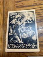 Christmas rubber stamp 8 Piece Set