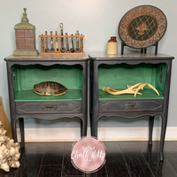 Grunge Numbers Side Tables- SOLD
