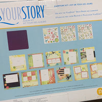 7 Pc Provo Craft Your Story 8x8 Album Set