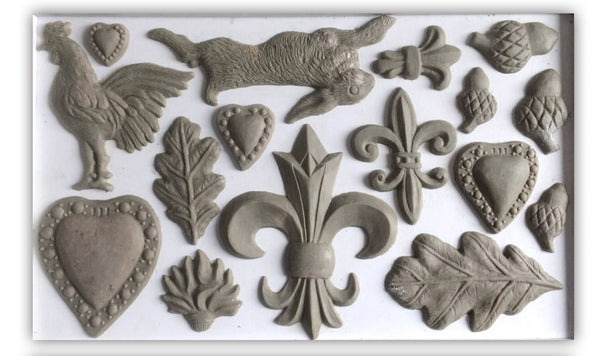 Fleur de Lis 6x10 Decor Moulds™