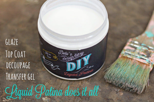 DIY Clear Liquid Patina