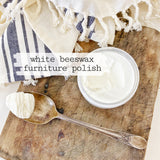Beeswax Furniture Polish - White