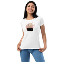 Creativity is Contagious Women’s fitted t-shirt