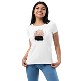 Creativity is Contagious Women’s fitted t-shirt