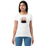 Creativity is Contagious Women’s fitted t-shirt