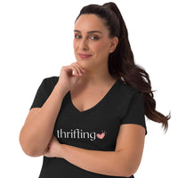 Thrifting Women’s recycled v-neck t-shirt